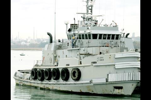 Major General Anthony Wayne was the first tug to be upgraded by the US Army at Hythe.